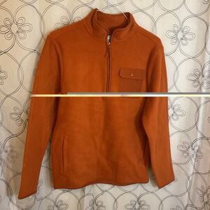NWT Goodfellow men's‎ quarter zip sweater,  Size XL- Rusty Treasure